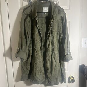 Torrid Green Anorak Utility Jacket
